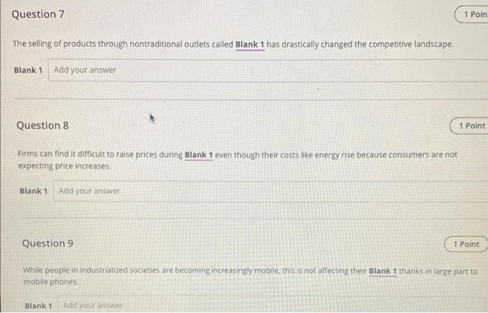 The selling of products through nontraditional