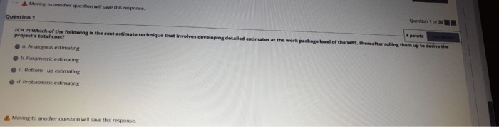 Questions Question (CH 7) Which of the following