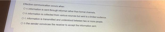 Conflict tends to be lower when organizations