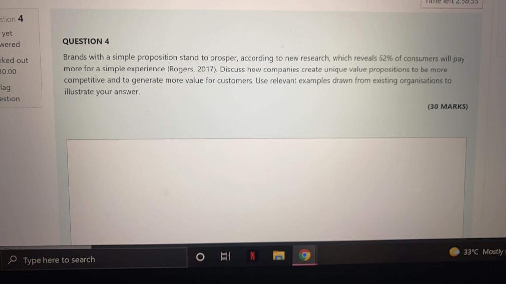 Answer should be in detail el 2.00.0 stion 4 yet