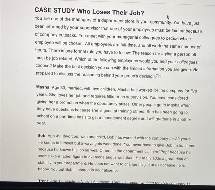 which criteria did your group use to help develop