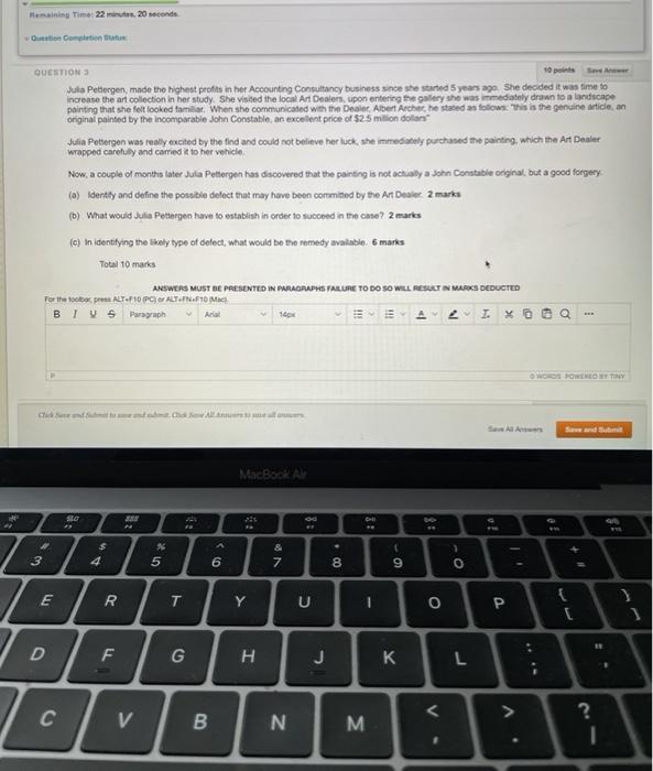 Hemaining Time: 22 e 20 seconds Ompletion