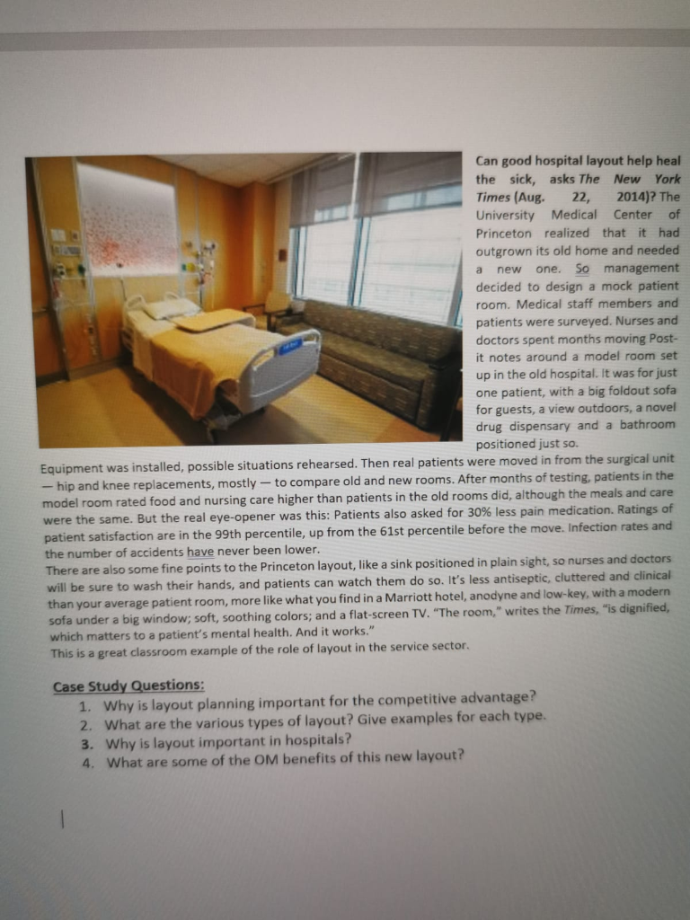 Can good hospital layout help heal the sick, asks