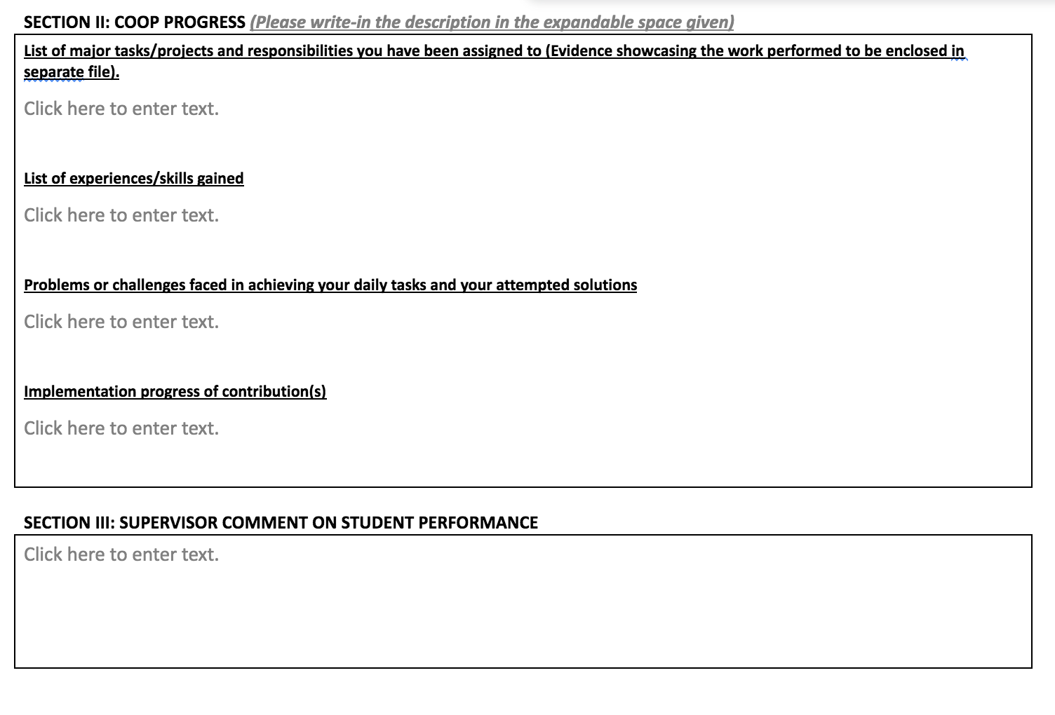 Imagine that you are a cooperative training