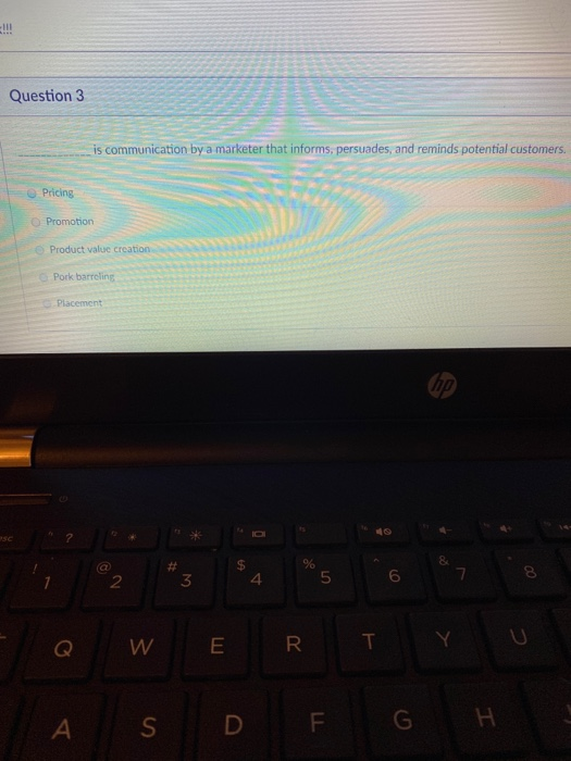 Luckil Question 2 Of the five steps to the