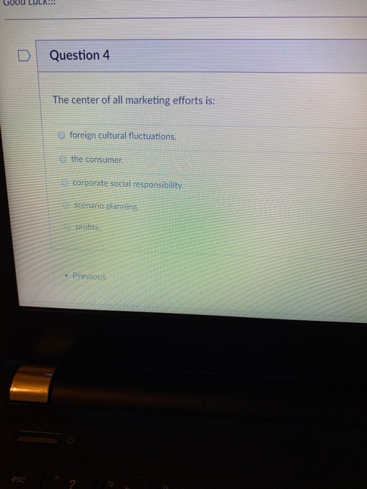 Luckil Question 2 Of the five steps to the