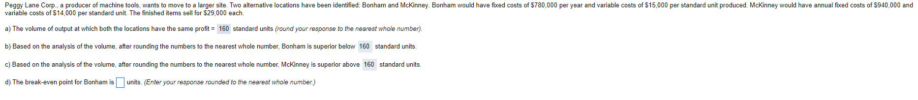 Peggy Lane Corp., a producer of machine tools,