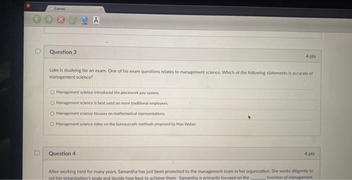 Luke is studying for an exam. One of his exam