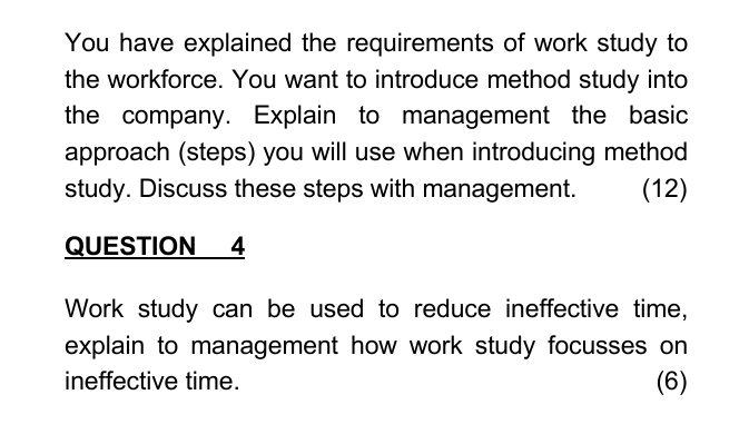 It's under work study You have explained the