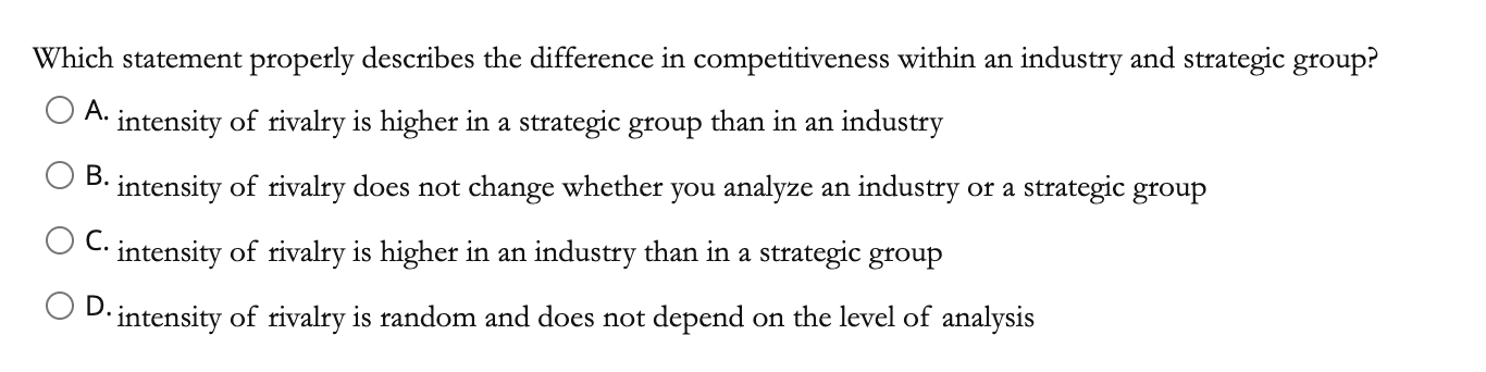 The five forces model is most likely to be used