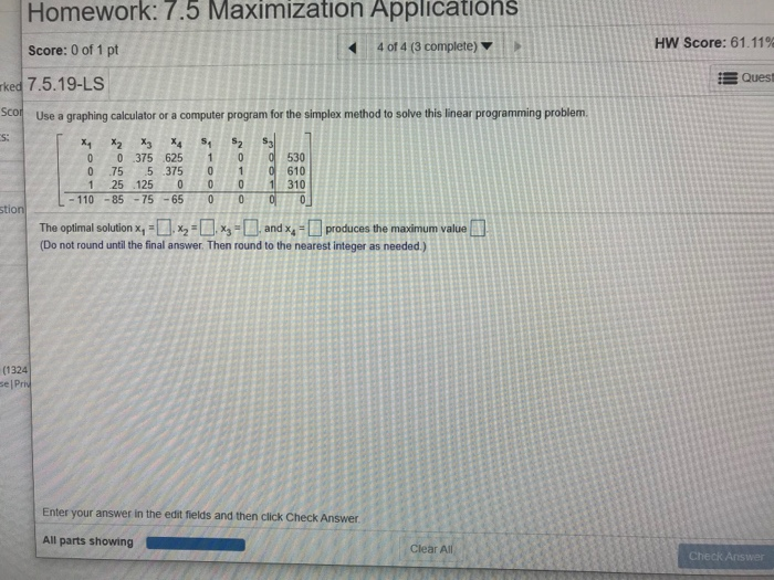 can some please help me solve this? Homework: 7.5