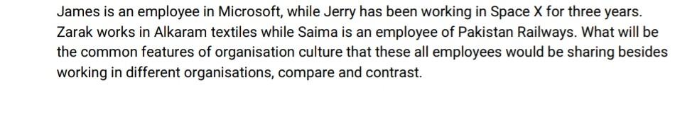 James is an employee in Microsoft, while Jerry