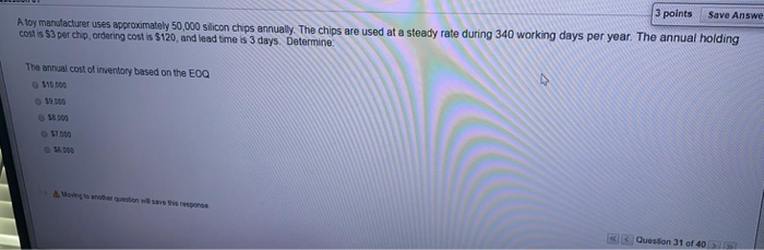 pls answer the 3 q 3 points Save Answe Aloy