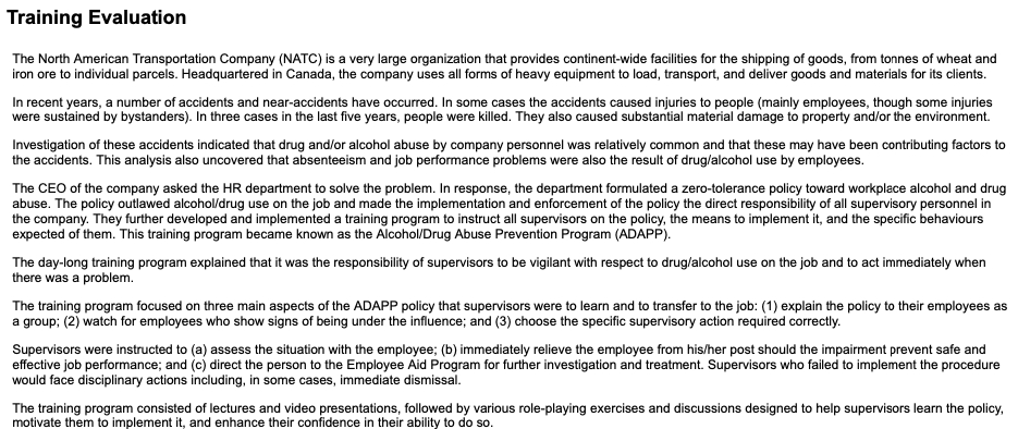 1. What data collection design or designs would