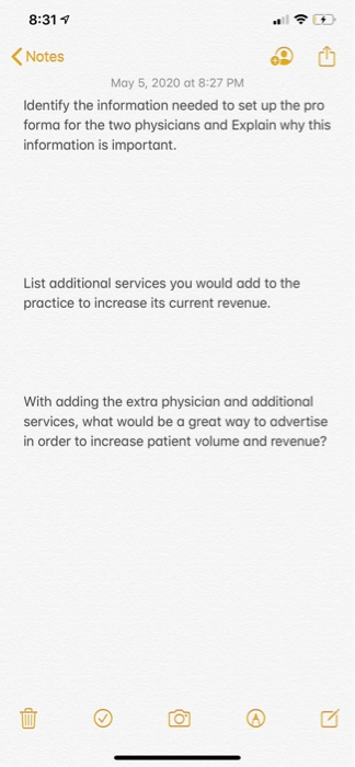 8:317 Notes May 5, 2020 at 8:27 PM Identify the