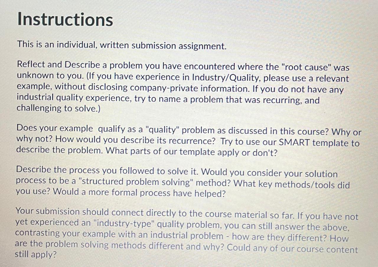 (please give SMART example as per question and