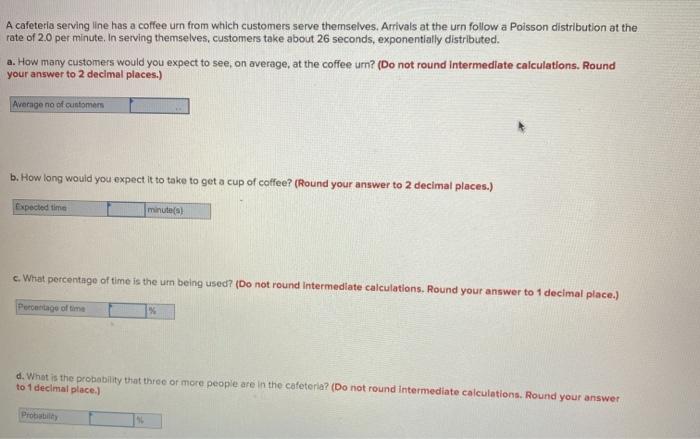 A cafeteria serving line has a coffee urn from