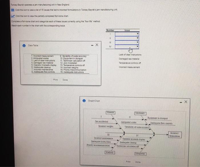 please answer all parts Tuncey Bayrak operates a