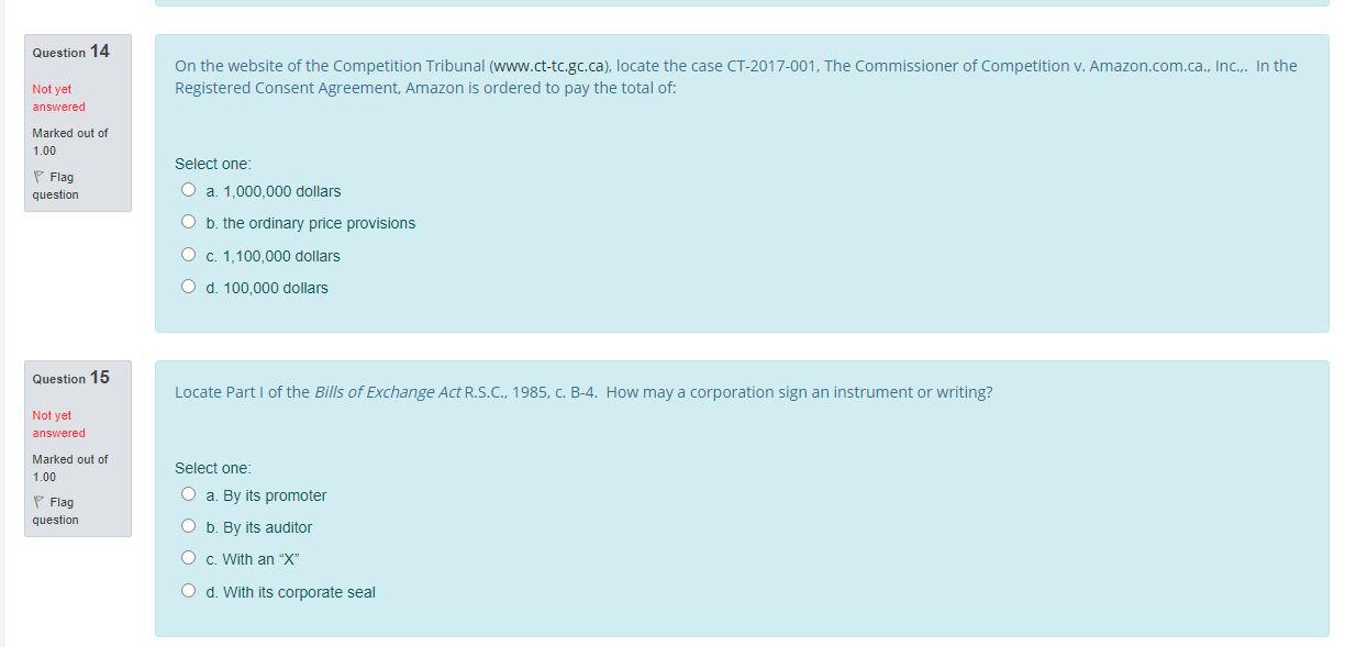 Question 8 Locate the LawNow article, Marc