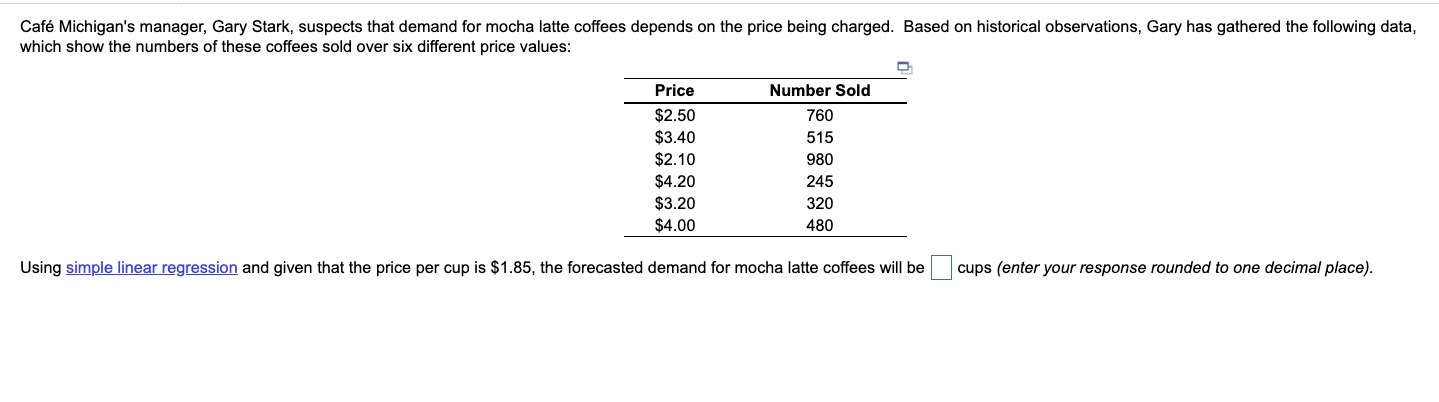 Caf Michigan's manager, Gary Stark, suspects that