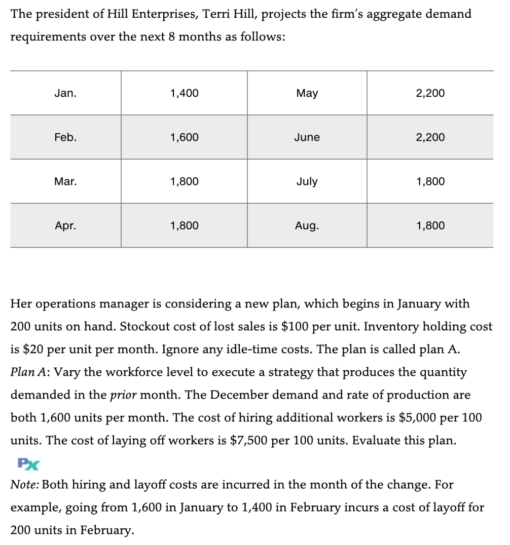 The president of Hill Enterprises, Terri Hill,