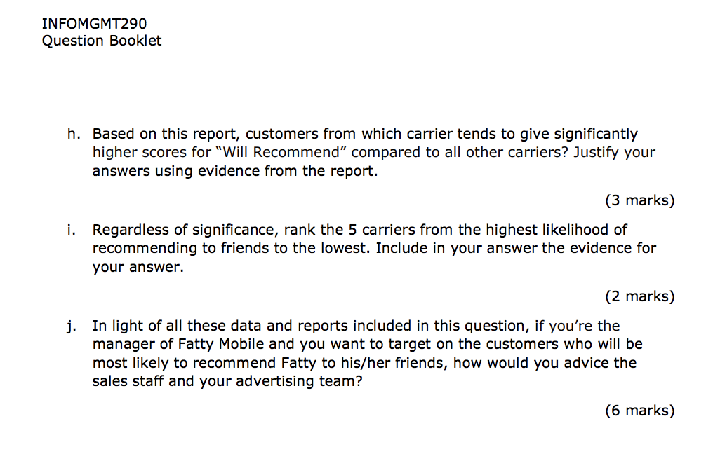 I need help for the following questions. It