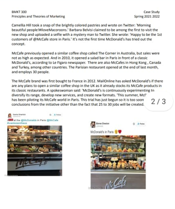 Principles and Theories of Marketi Spring 2021