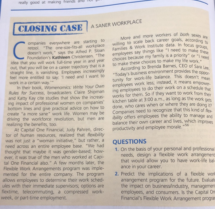 SHAPTER 16 THE CHANGING ROLES OF MEN AND WOMEN