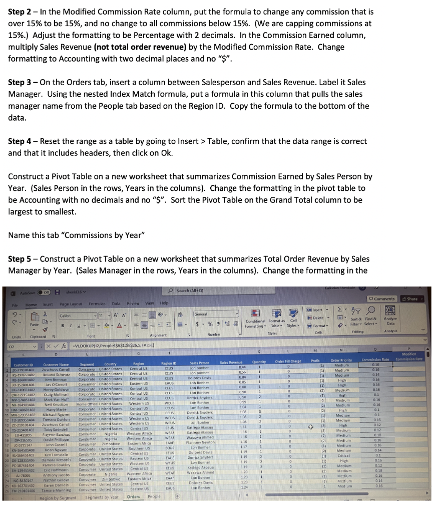 CAN YOU PLEASE HELP ME WITH 2 AND 3 Step 2 - In