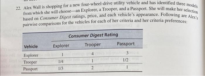 In the first matrix, the 1/2 means, The trooper