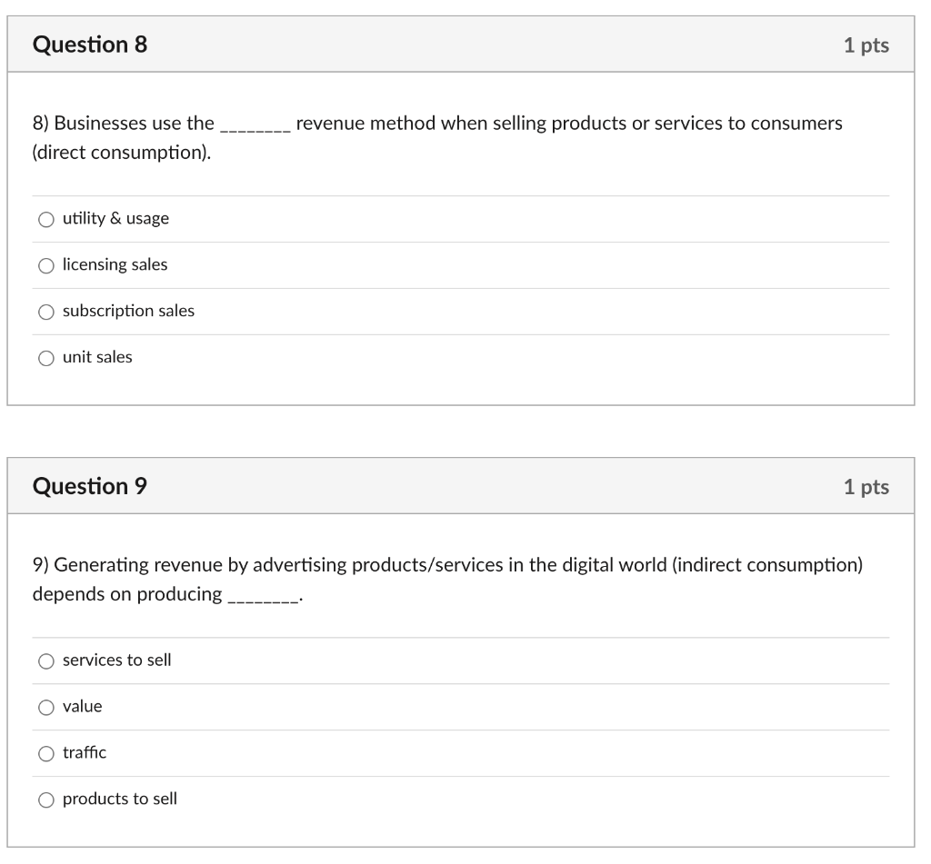 6) is a financial report that illustrates