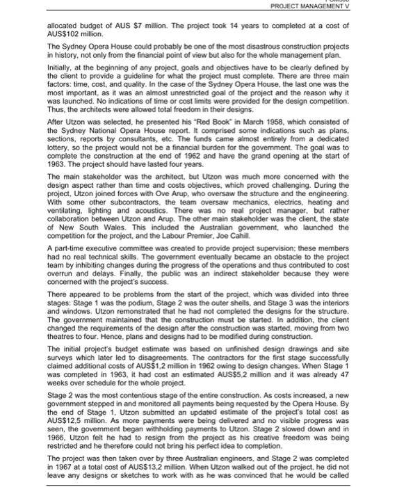 Question 5 [20] Read the case study below in