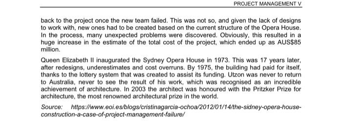 Question 5 [20] Read the case study below in