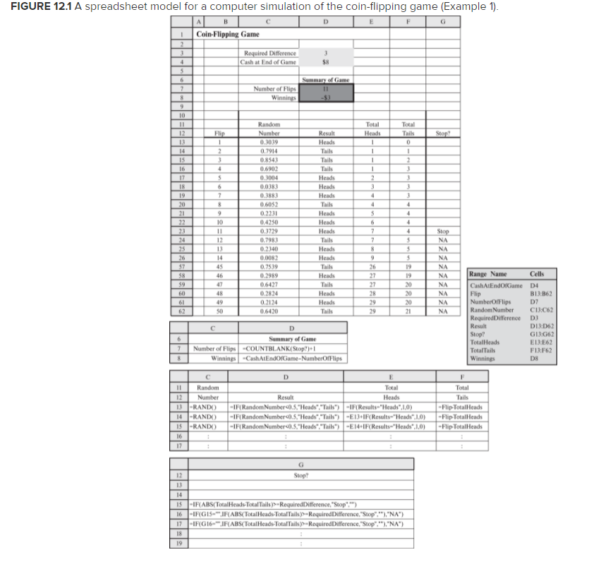 D E F AL B Coin-Flipping Game 1 2 3 4 S 6 7