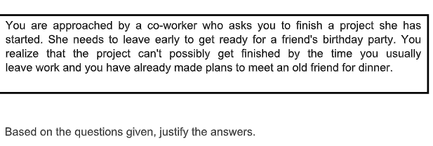 a) The following case scenario demonstrates the