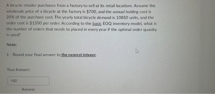will give thumbs up A bicycle retailer purchases