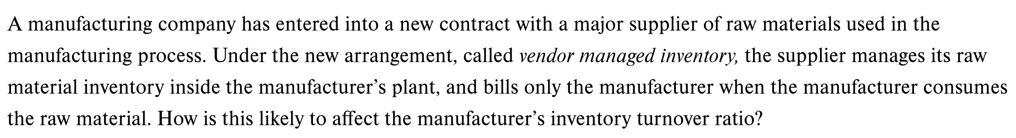 will this increase or decrease the inventory