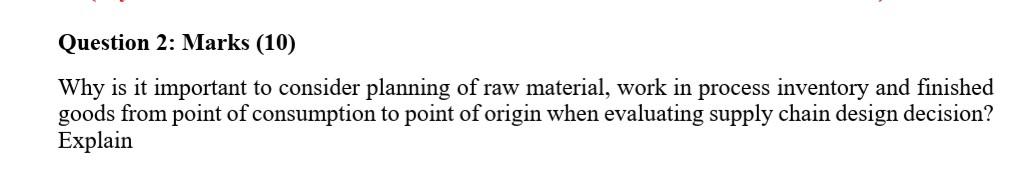 i need answer of this question Subject name