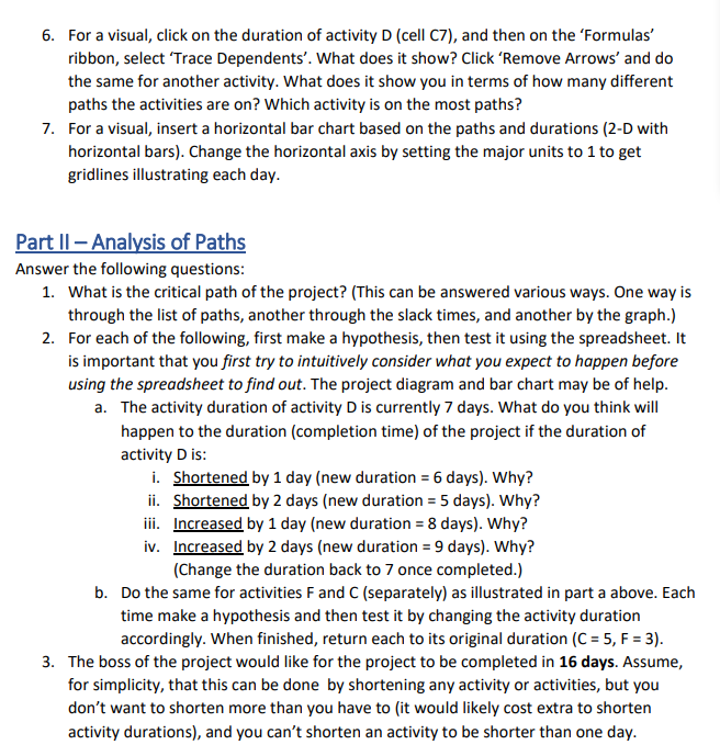A (5) H (2) I(3) Duration (days) 5 ES EF LS LF