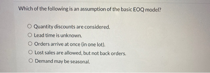 Pareto's law implies that % of items account for