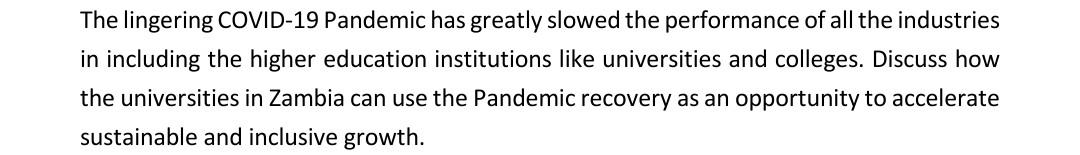 The lingering COVID-19 Pandemic has greatly
