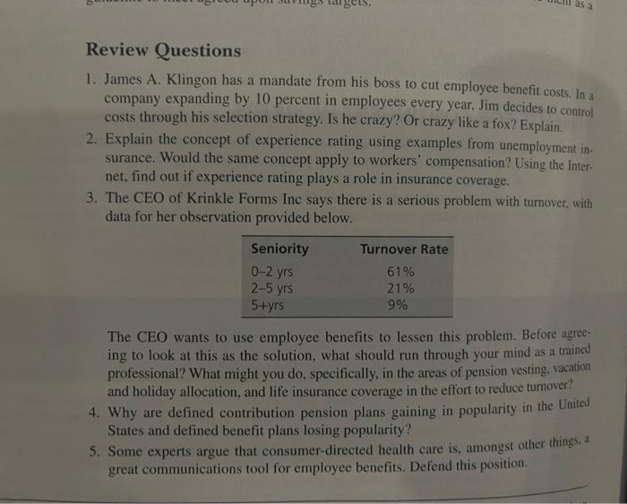 chapter 13 as a Review Questions 1. James A.