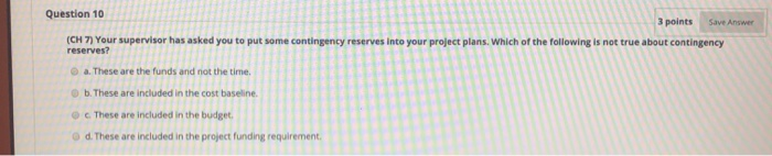 Question 8 For a given project with AED 225,000