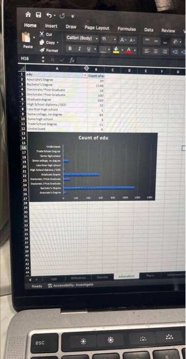 answer what you can based on whats given 1) A