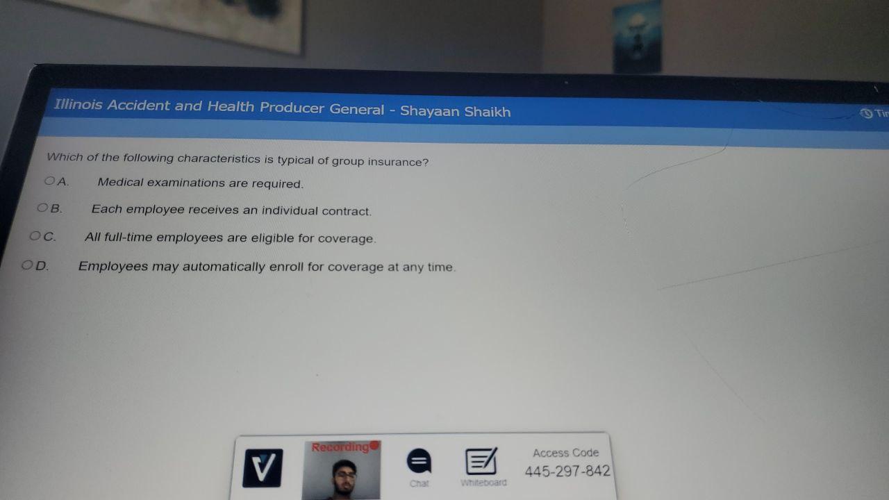 Which of the following characteristics is typical