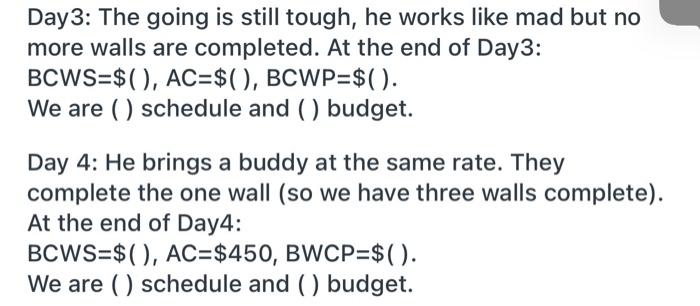 Here is a practical example of EVM (Earned Value