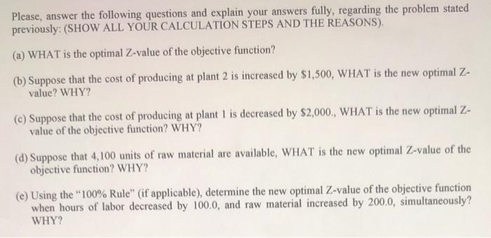 Please use the attachments and answer parts A-E