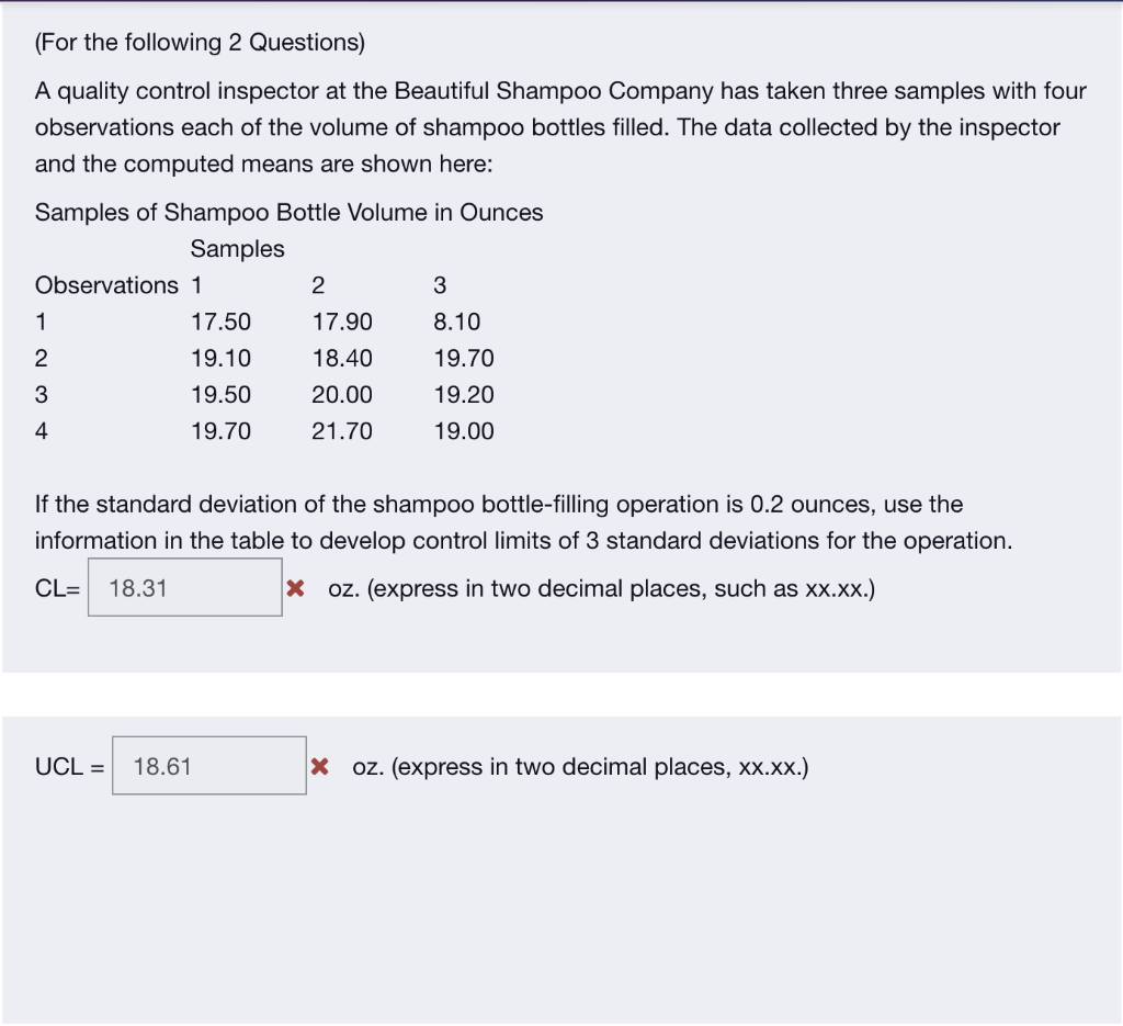 According to the professor, the CL IS NOT 18.31
