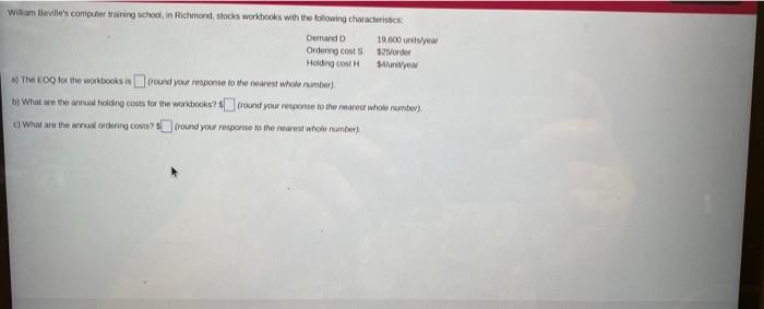 Demand witam Beville's computer walring school in