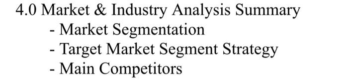 provide market and industrial analysis for Tea